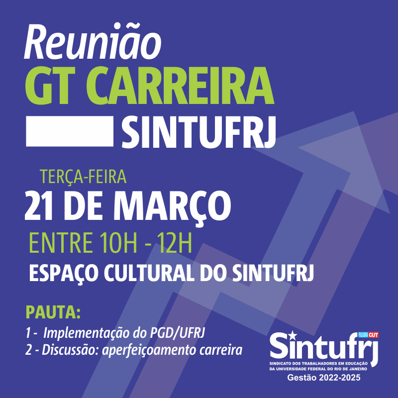 LIVE: A importância da assembleia do Confasubra e propostas de Campanha  Salarial e Carreira - Sintufrj